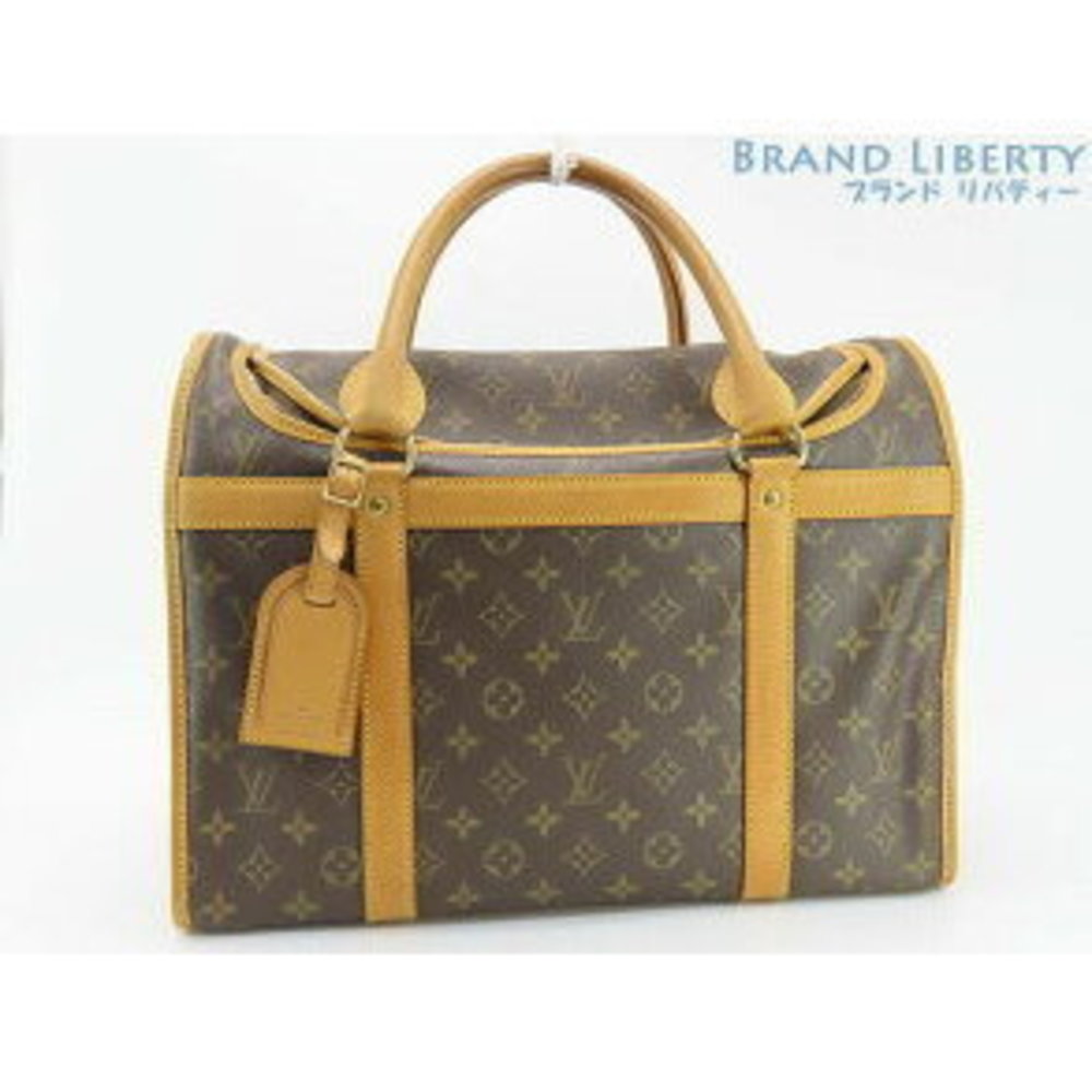 Louis Vuitton Monogram Sacchan Dog Carrier Pet Bag